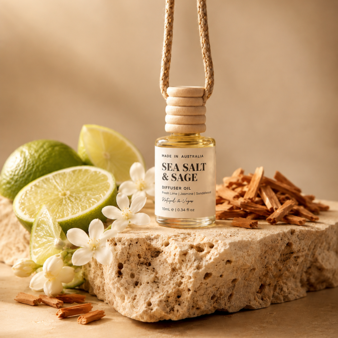 Car Diffuser – Sea Salt & Sage Scent