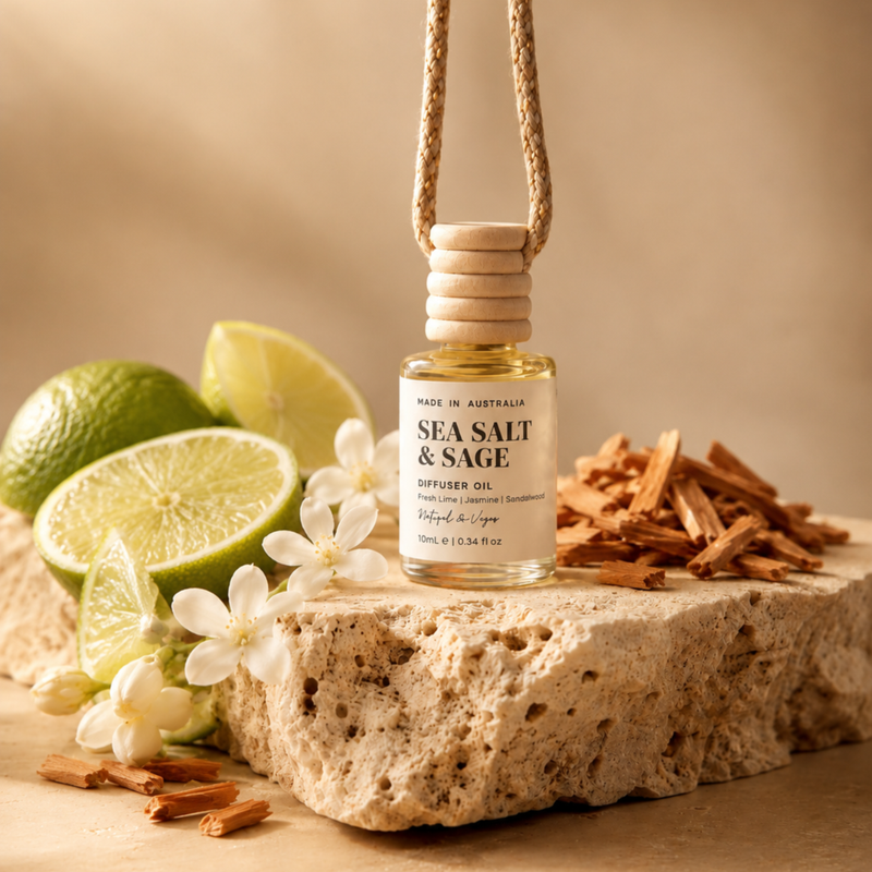 Car Diffuser – Sea Salt & Sage Scent