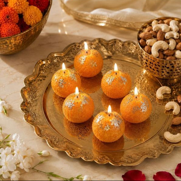 Ladoo Candles