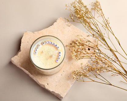 Custom Message Candles