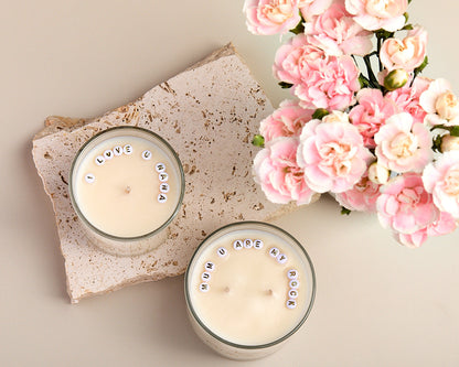 Custom Message Candles